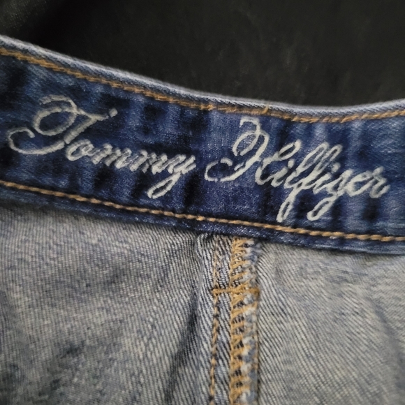 TOMMY HILFIGER | button up denim jean skirt - Picture 6 of 8